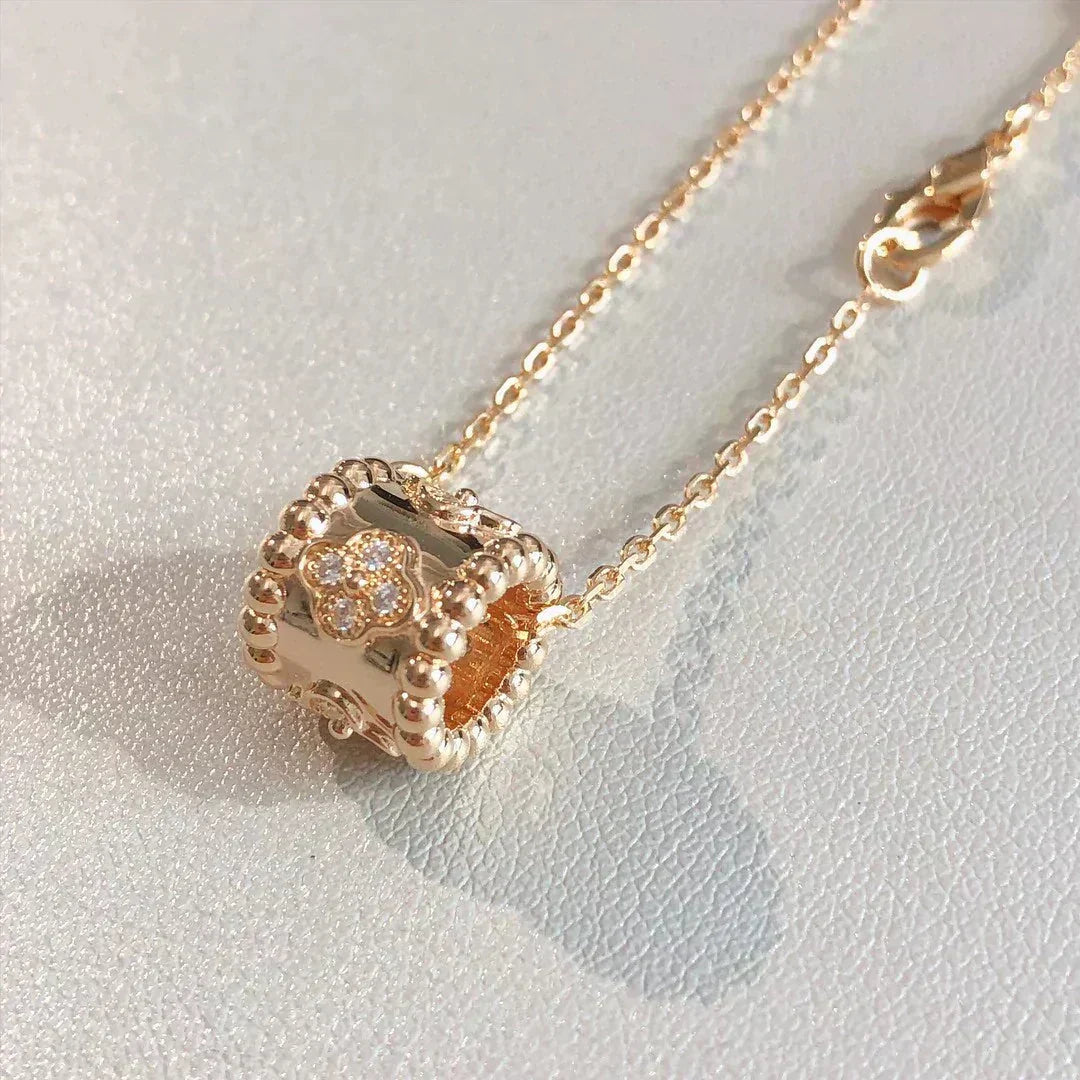 Loco PERLEE PEDANT NECKLACE GOLD / ROSE GOLD