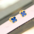 Loco CLOVER MINI 9.5MM TURQUOISE EARRINGS