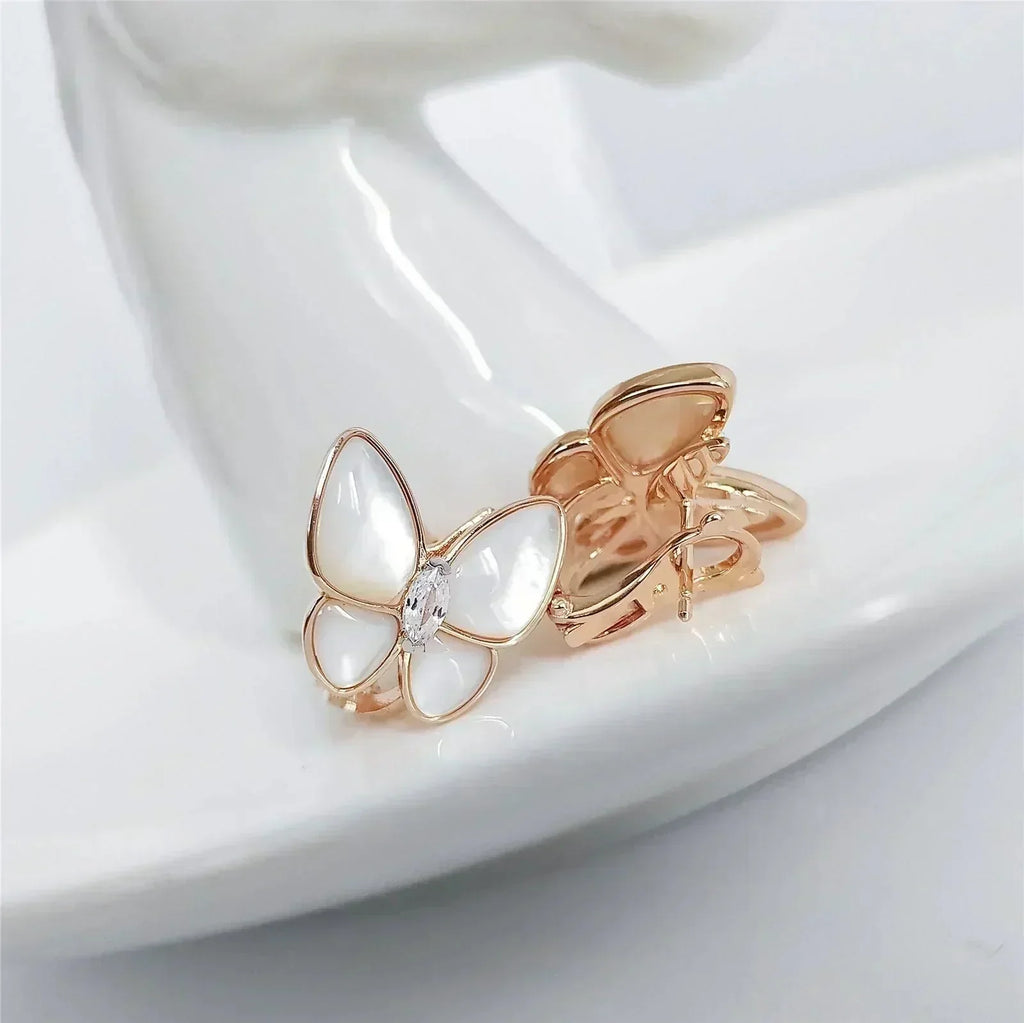 Loco BUTTERFLY MOP DIAMOND EARRINGS