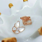 Loco BUTTERFLY MOP DIAMOND EARRINGS
