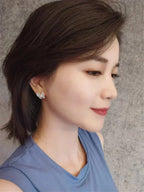 Loco BUTTERFLY MOP DIAMOND EARRINGS