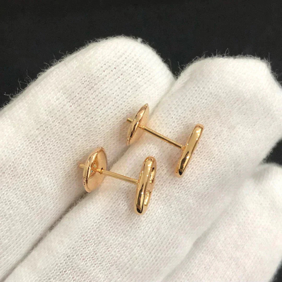 Loco CHAINE SMALL EARRINGS GOLD AND SILVER