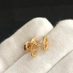Loco CHAINE SMALL EARRINGS GOLD AND SILVER