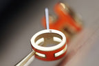 Loco MINI POP H EARRINGS ORANGE