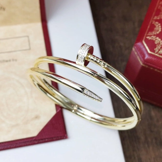 Loco JUSTE BRACELET 3.5MM DOUBLE ROW DIAMOND