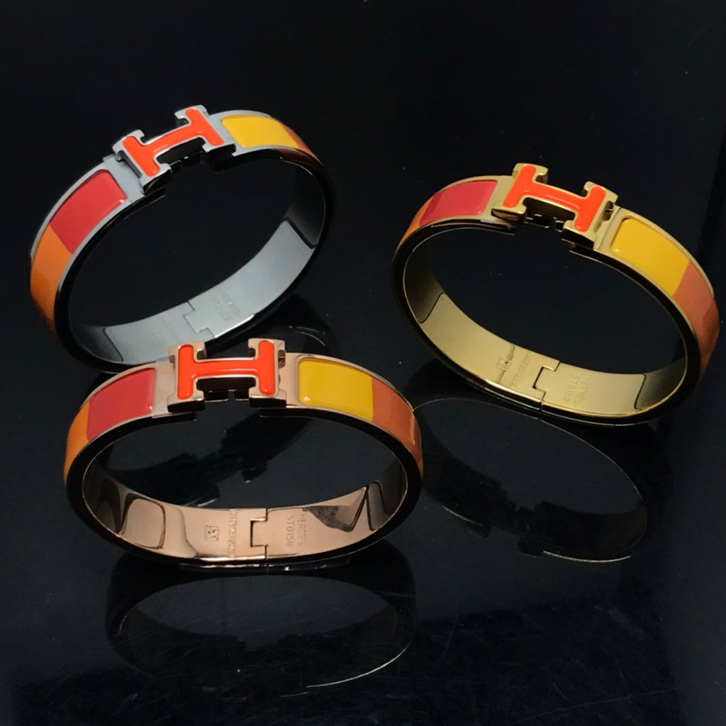 Loco H BRACELET ORANGE RAINBOW CERAMIC