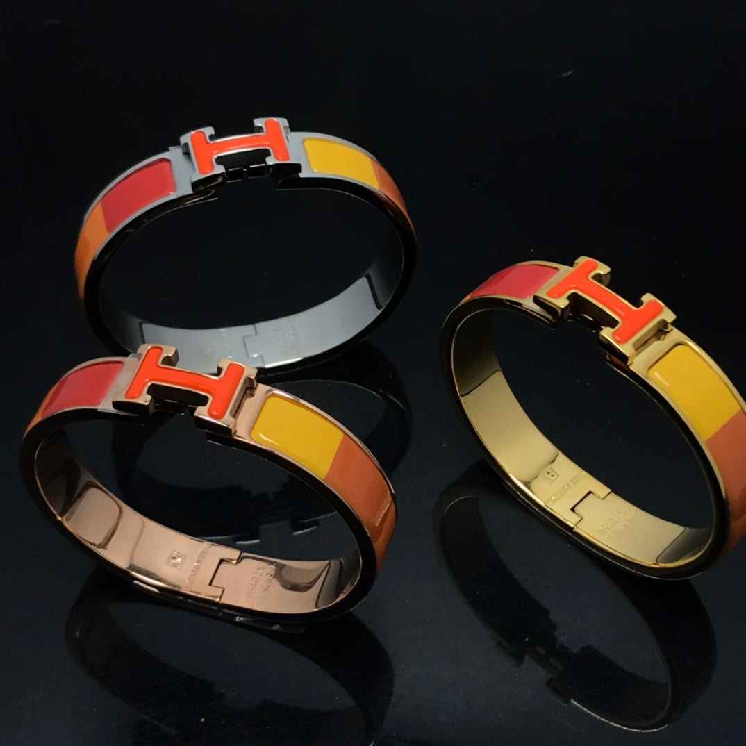 Loco H BRACELET ORANGE RAINBOW CERAMIC