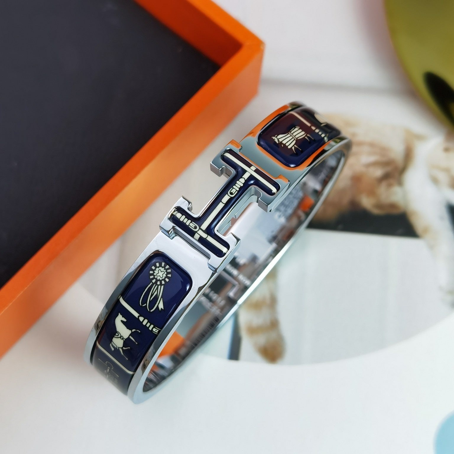 Loco H COUVERTURES DARK BLUE BRACELET