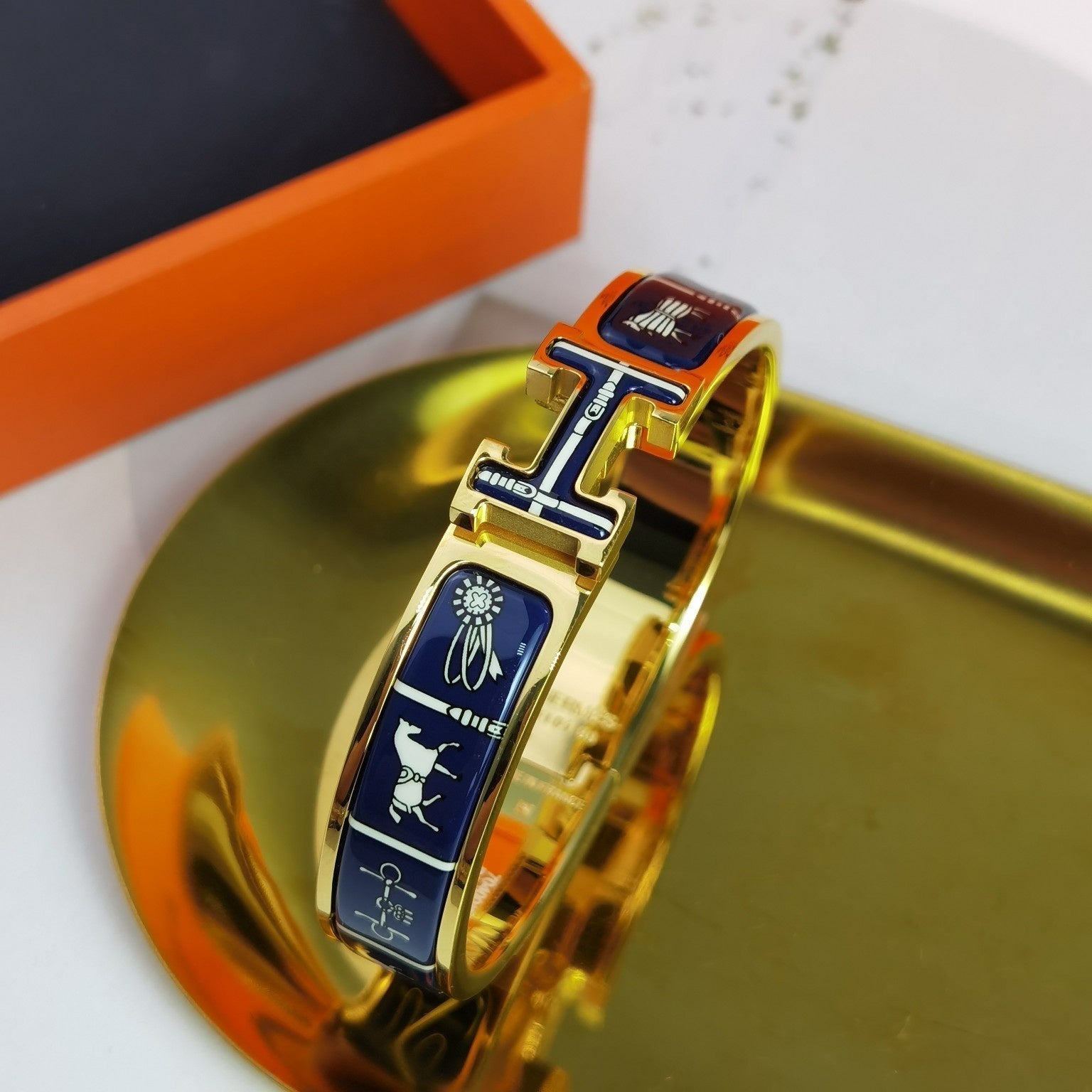 Loco H COUVERTURES DARK BLUE BRACELET