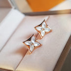 Loco STAR MOP PINK GOLD EARRINGS
