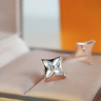 Loco STAR MOP PINK GOLD EARRINGS