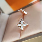 Loco STAR MOP PINK GOLD EARRINGS
