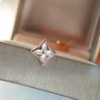 Loco STAR MOP PINK GOLD EARRINGS