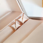 Loco STAR MOP PINK GOLD EARRINGS