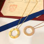 Loco LOVE NECKLACE 16MM 3 DIAMONDS