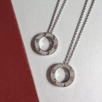 Loco LOVE NECKLACE ADJUSTABLE SILVER