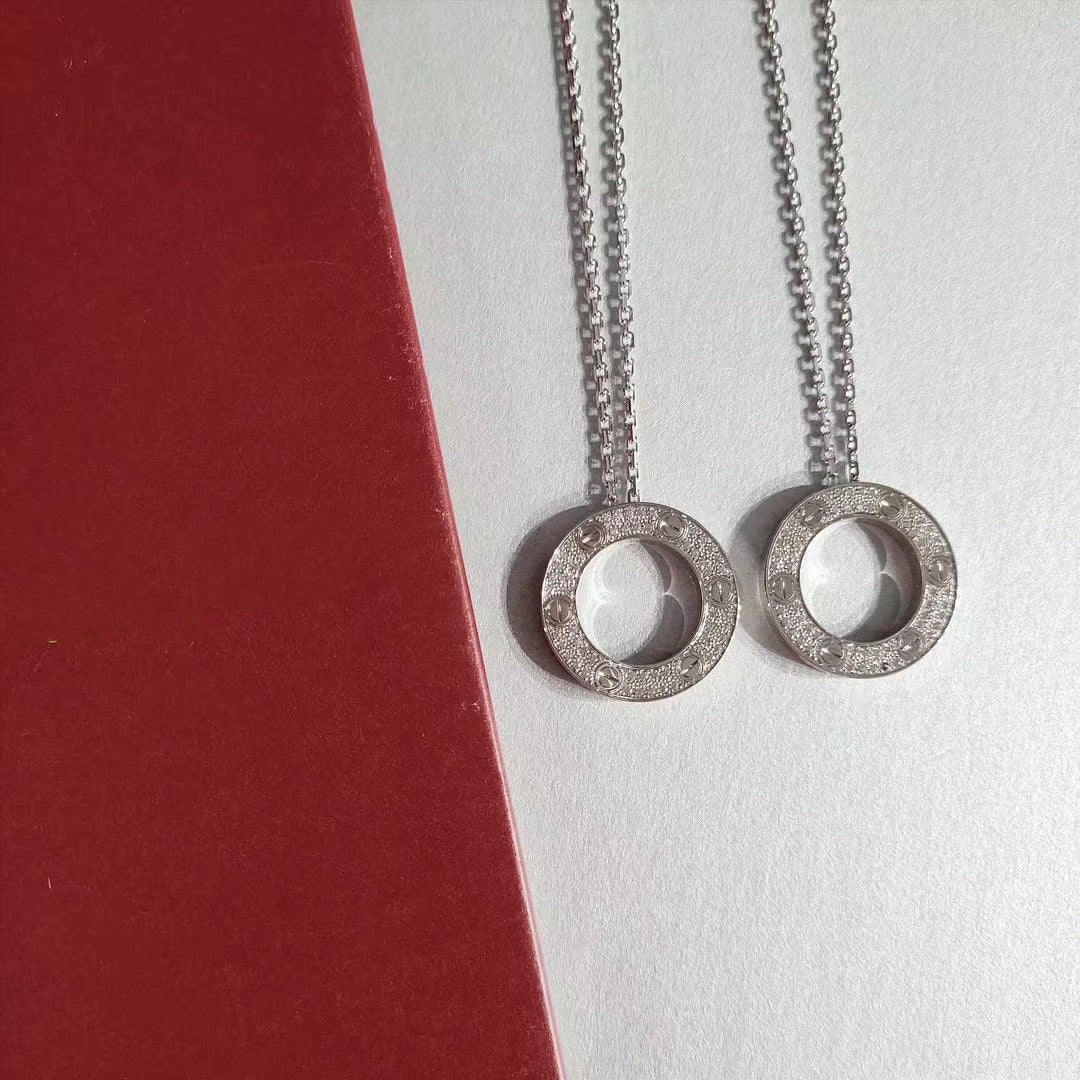 Loco LOVE NECKLACE ADJUSTABLE SILVER