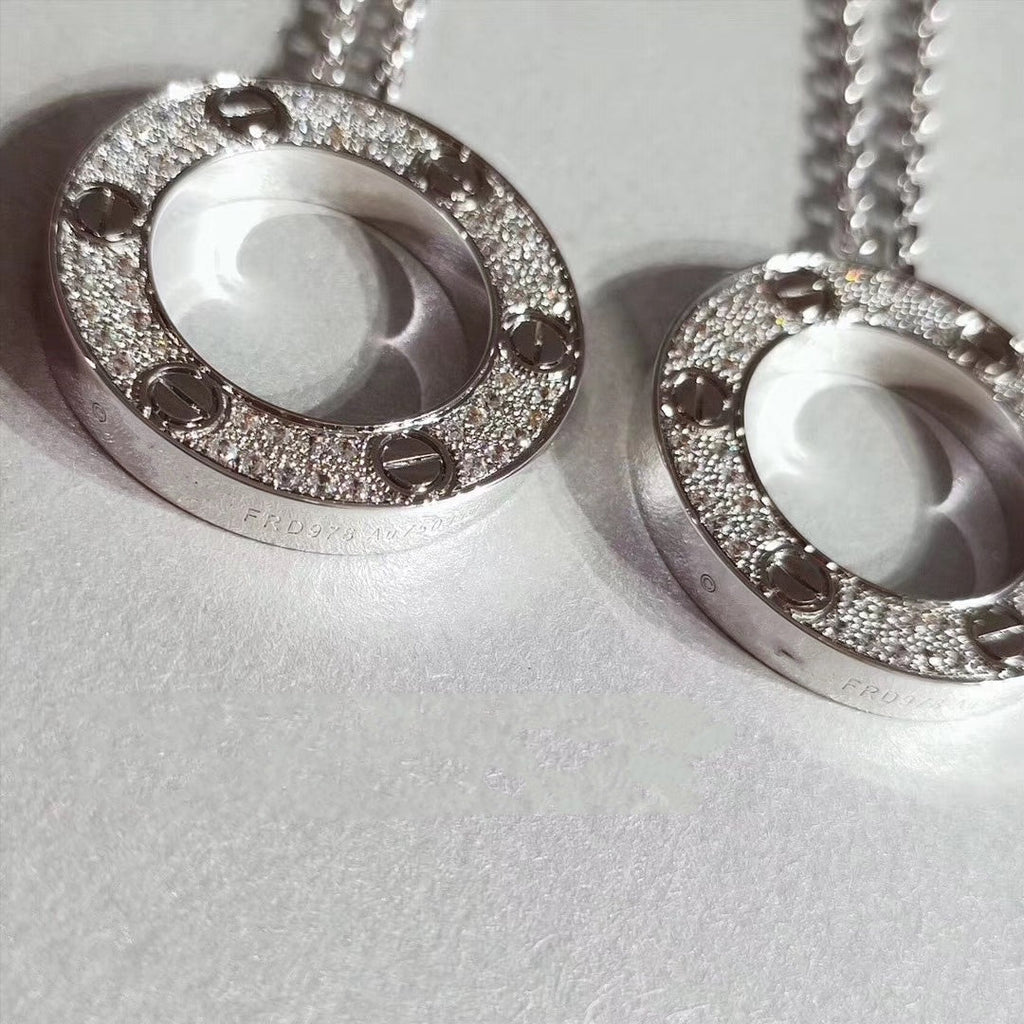 Loco LOVE NECKLACE ADJUSTABLE SILVER