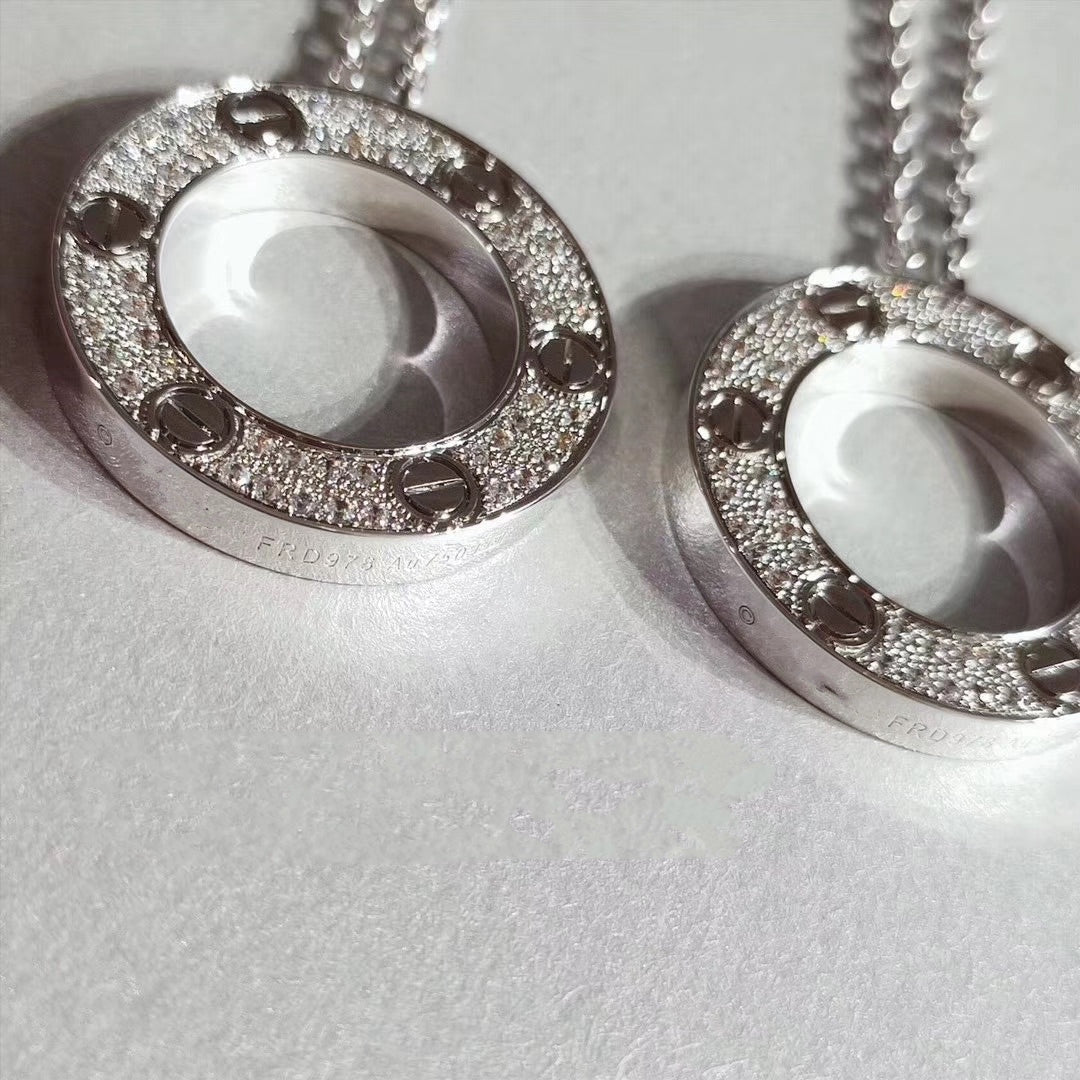 Loco LOVE NECKLACE ADJUSTABLE SILVER
