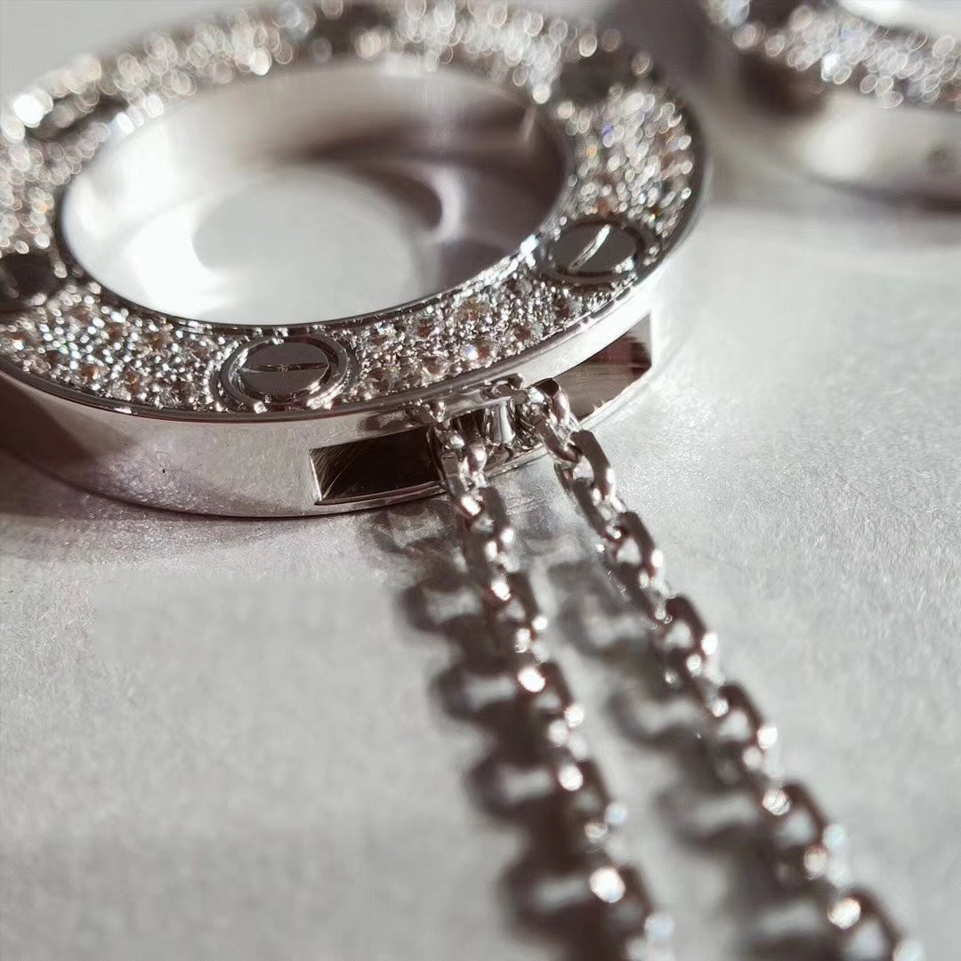 Loco LOVE NECKLACE ADJUSTABLE SILVER