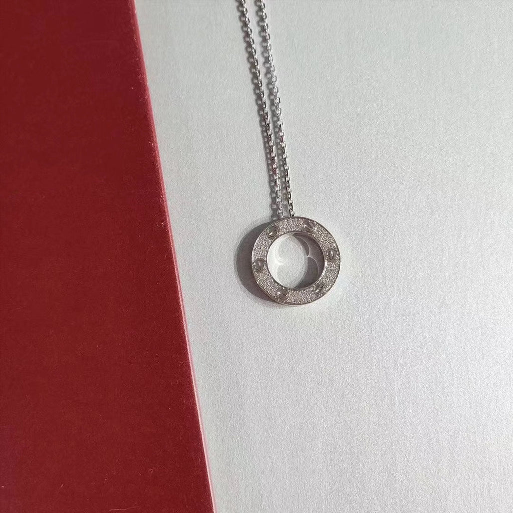 Loco LOVE NECKLACE ADJUSTABLE SILVER