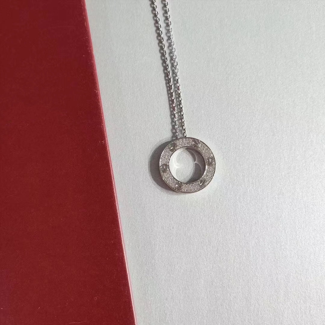 Loco LOVE NECKLACE ADJUSTABLE SILVER