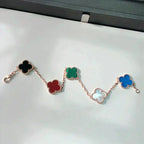 [Loco ]New CLOVER 5 MOTIFS MULTICOLOR BRACELET