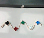 [Loco ]New CLOVER 5 MOTIFS MULTICOLOR BRACELET