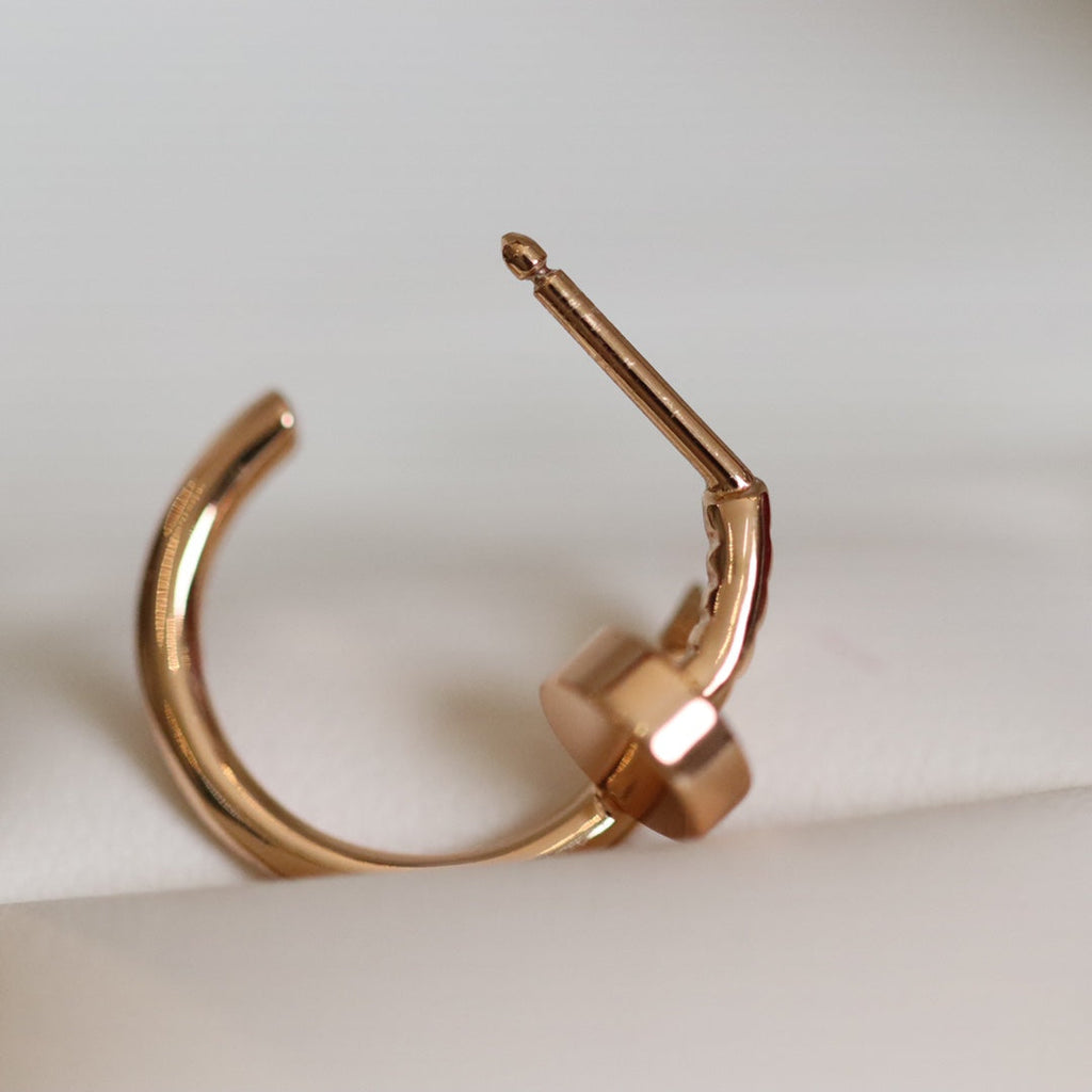 Loco JUSTE EARRINGS PINK GOLD
