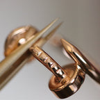 Loco JUSTE EARRINGS PINK GOLD