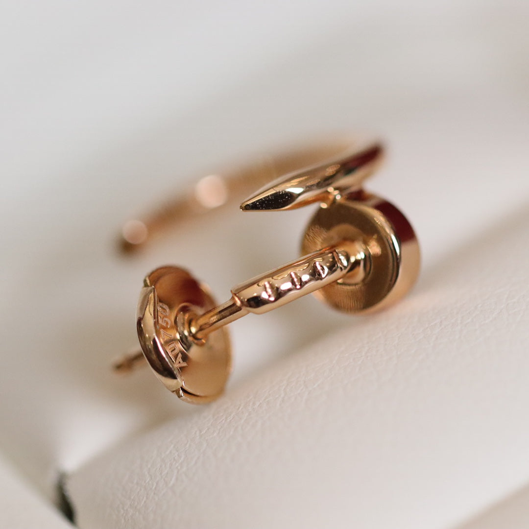 Loco JUSTE EARRINGS PINK GOLD