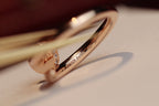 Loco JUSTE RING 2.65MM PINK GOLD DIAMOND