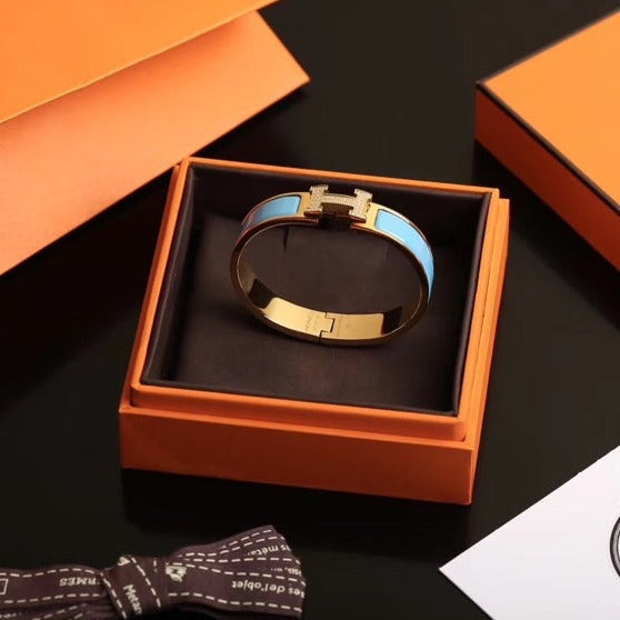 Loco H CLOUD BLUE BRACELET GOLD DIAMOND