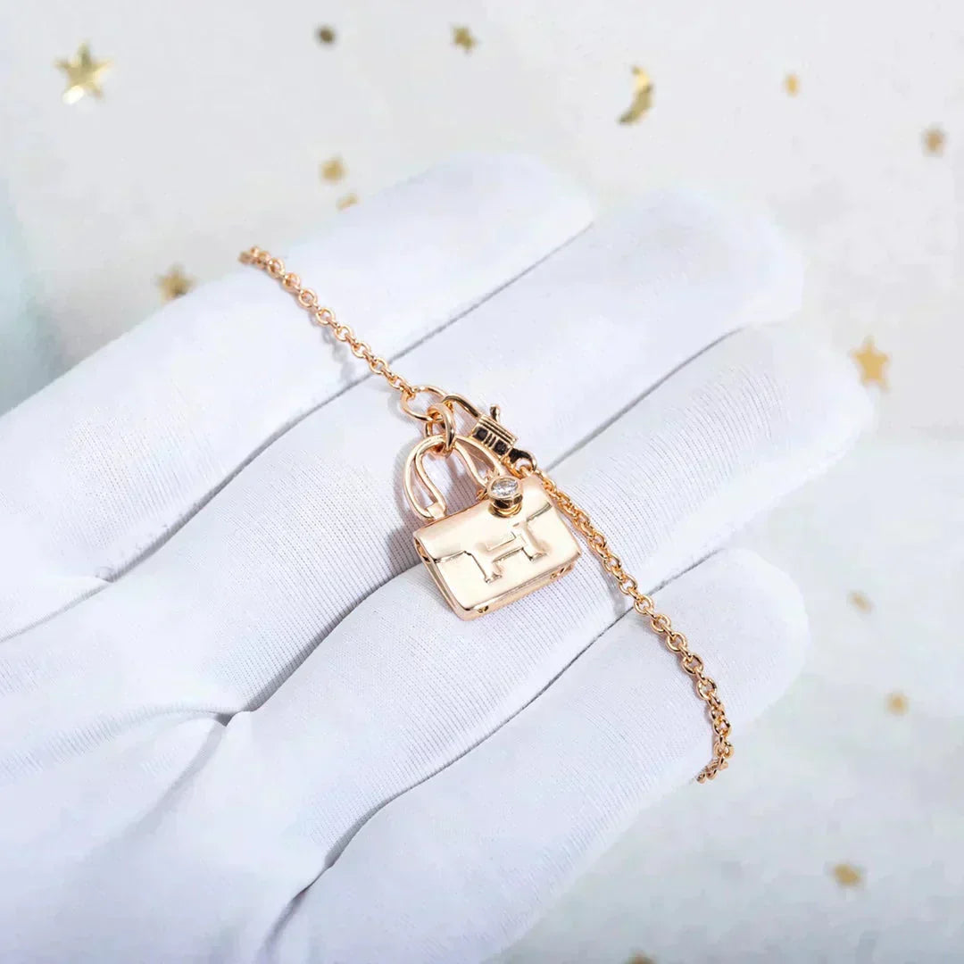 Loco AMULETTE PEDANT ROSE GOLD NECKLACE