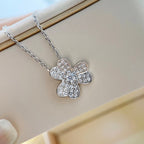 Loco CLOVER DIAMOND NECKLACE SILVER