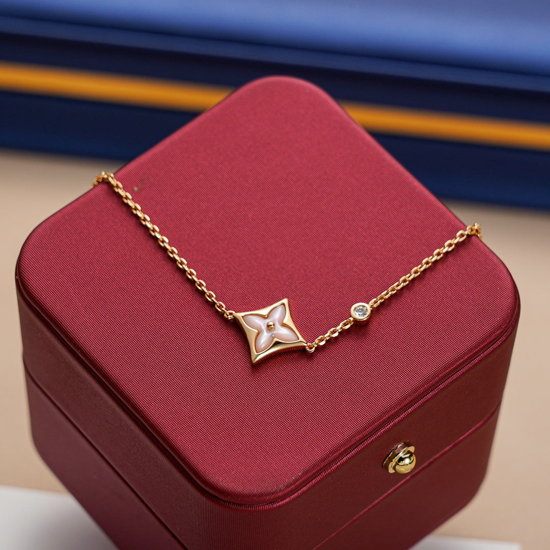 Loco STAR 1 DIAMOND PINK GOLD BRACELET