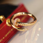 Loco JUSTE RING 2.65MM GOLD DIAMOND