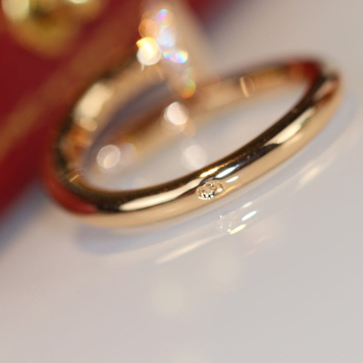 Loco JUSTE RING 2.65MM GOLD DIAMOND