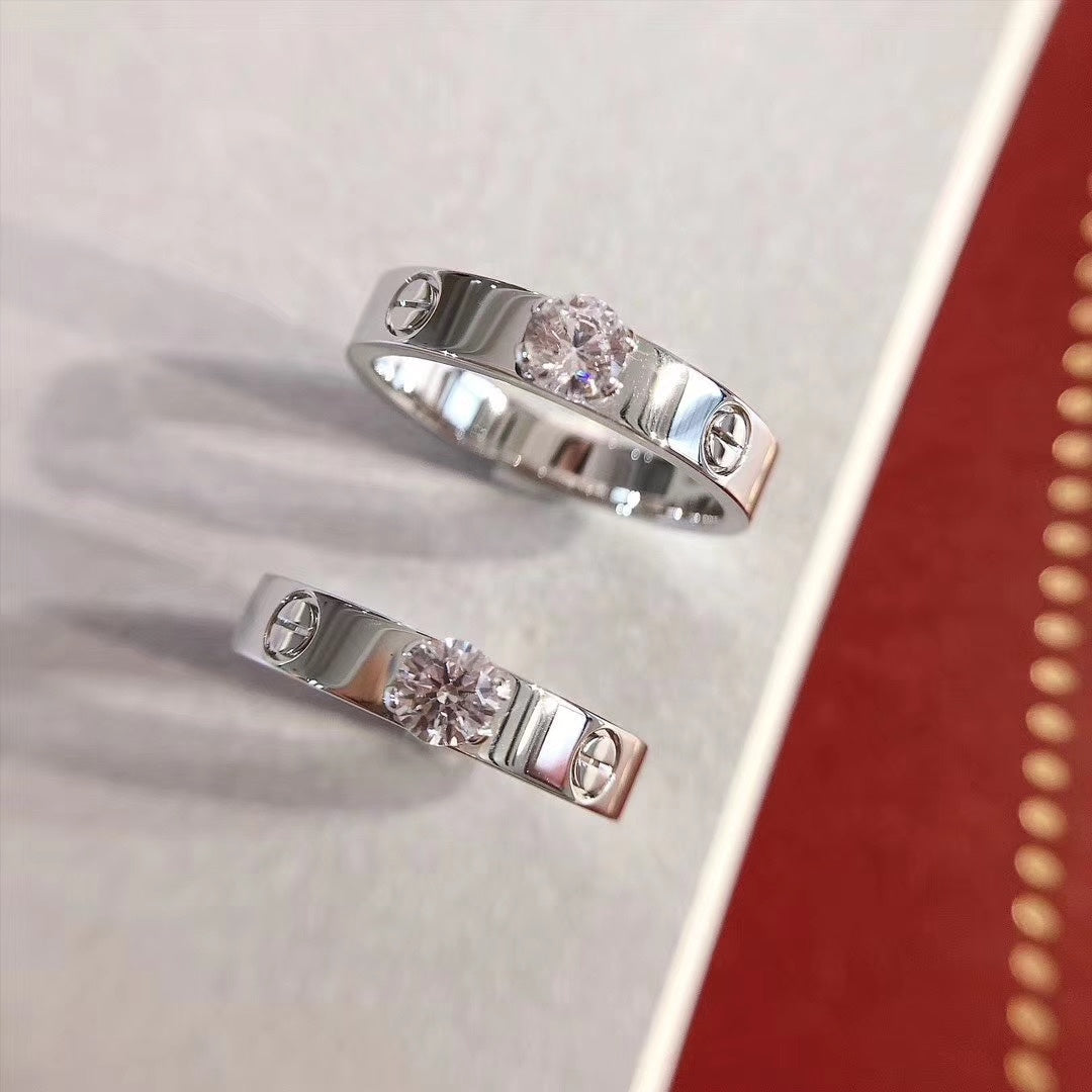Loco LOVE RING 3.6MM 1 BIG DIAMOND