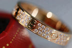 Loco LOVE RING 3.6MM DIAMOND PAVED