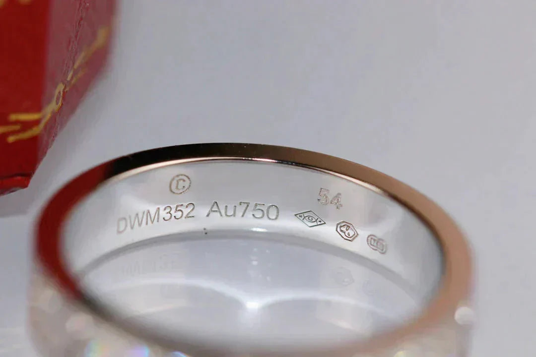 Loco LOVE RING 3.6MM DIAMOND PAVED