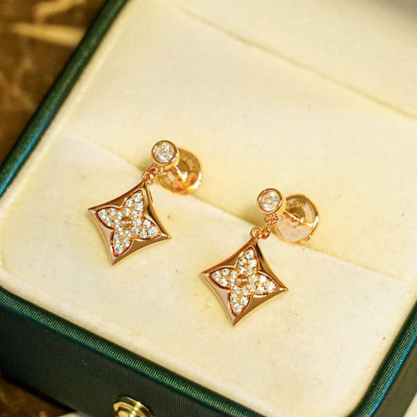 Loco STAR DIAMONDS EARRINGS GOLD