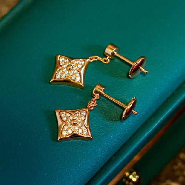 Loco STAR DIAMONDS EARRINGS GOLD