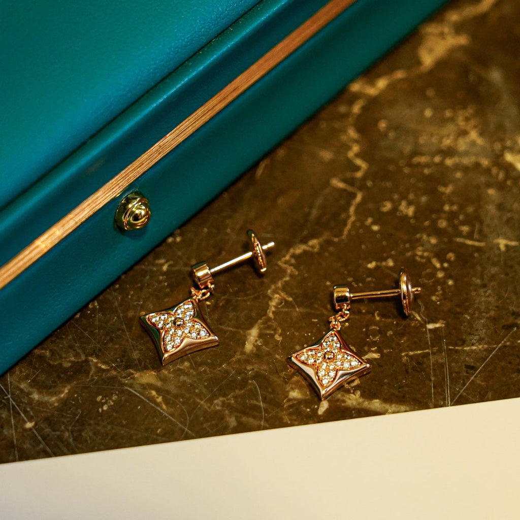 Loco STAR DIAMONDS EARRINGS GOLD