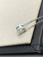 Loco POP H LIGHT BLUE NECKLACE