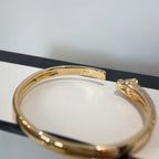 Loco PANTHERE GOLD DIAMOND OPEN BRACELET