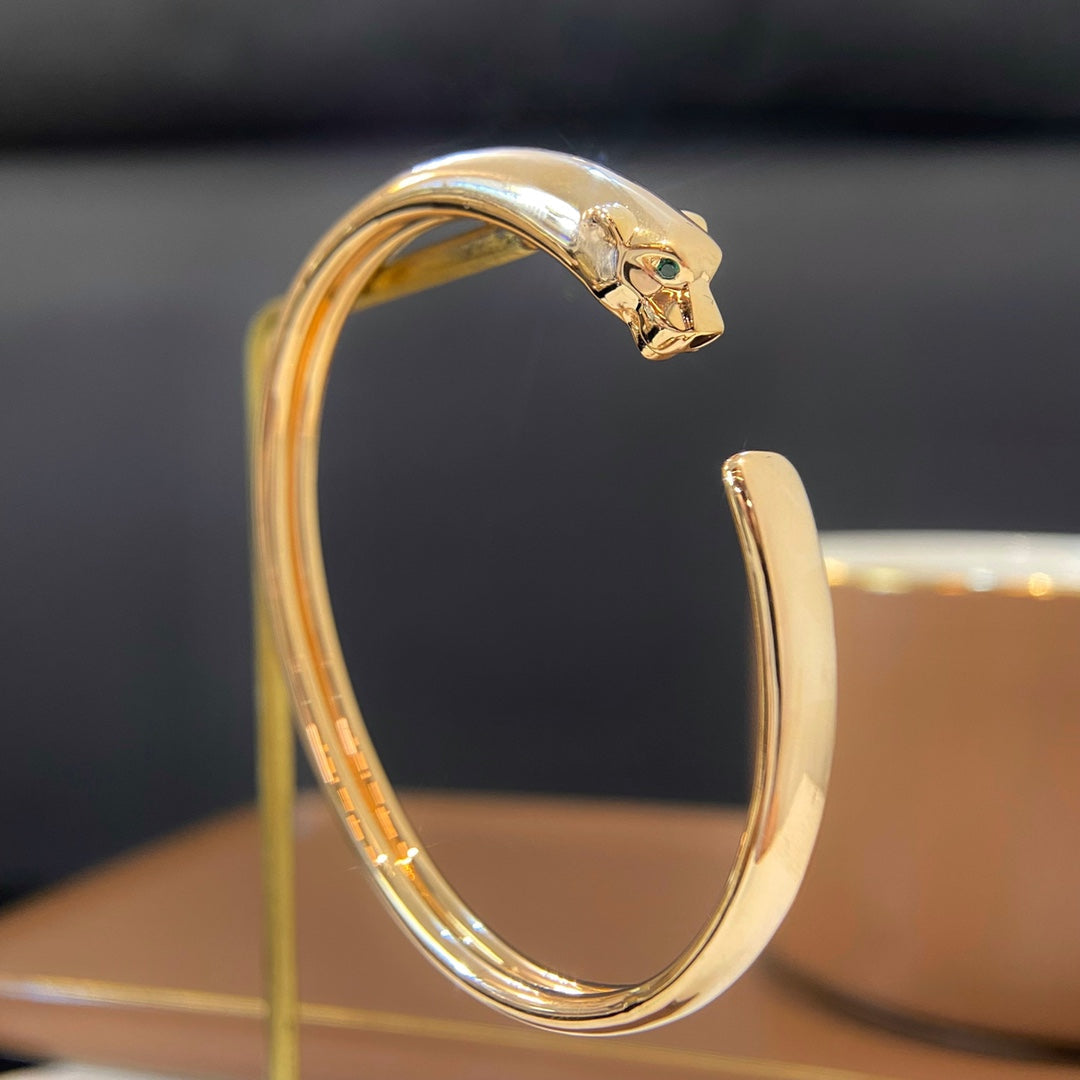 Loco PANTHERE GOLD OPEN BRACELET