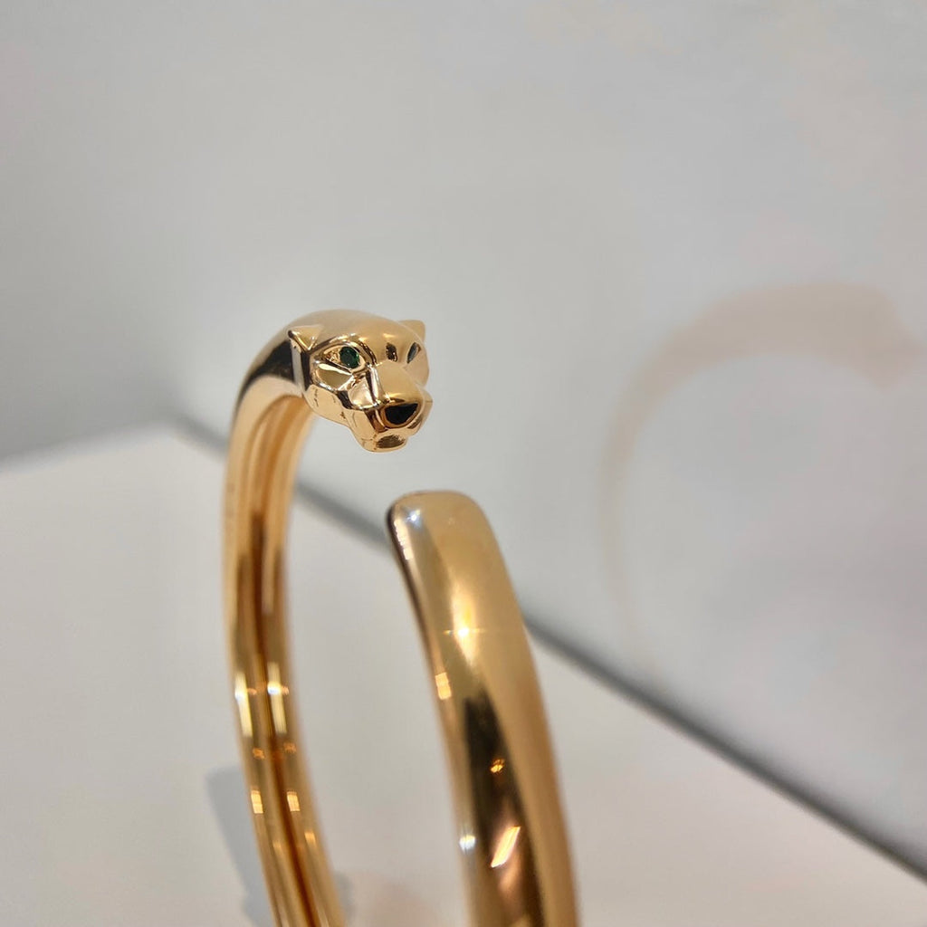 Loco PANTHERE GOLD OPEN BRACELET
