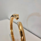 Loco PANTHERE GOLD OPEN BRACELET