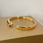 Loco PANTHERE GOLD OPEN BRACELET